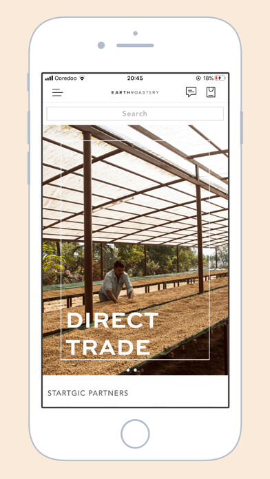 Emulate iPhone app EARTH ROASTERY using MyAndroid Emulate iPhone app EARTH ROASTERY using MyAndroid