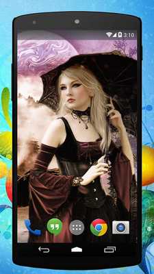 Emulate Android APK Earth Witch Live Wallpaper
