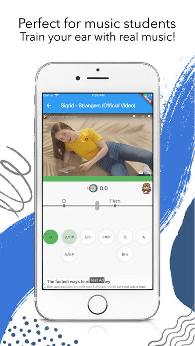 Emulate iPhone app EarTube Real Ear Trainer using MyAndroid Emulate iPhone app EarTube Real Ear Trainer using MyAndroid