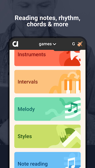 Run android online APK Earz Solo - music education from MyAndroid or emulate Earz Solo - music education using MyAndroid Run android online APK Earz Solo - music education from MyAndroid or emulate Earz Solo - music education using MyAndroid