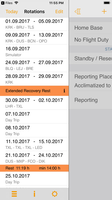 Emulate iPhone app EASA FTL Calc using MyAndroid Emulate iPhone app EASA FTL Calc using MyAndroid