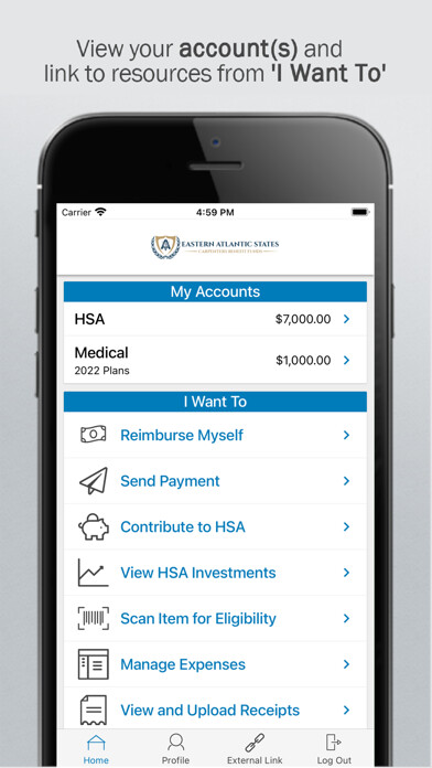 Emulate iPhone app EAS Carpenters Fund HRA using MyAndroid Emulate iPhone app EAS Carpenters Fund HRA using MyAndroid
