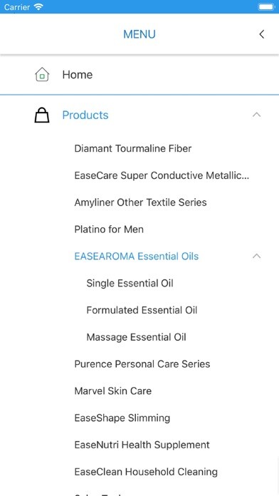 Emulate iPhone app EASECOX GROUP using MyAndroid