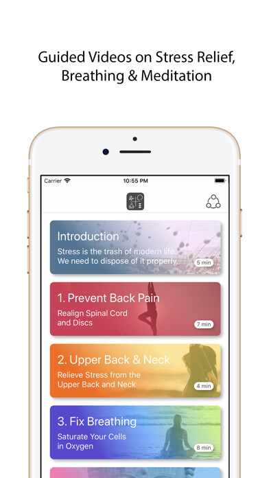 Emulate iPhone app Ease My Stress & Anxiety using MyAndroid Emulate iPhone app Ease My Stress & Anxiety using MyAndroid