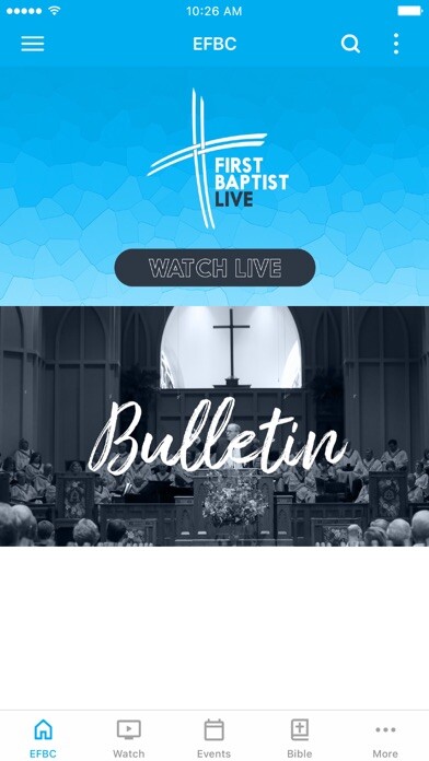 Emulate iPhone app Easley First Baptist Church using MyAndroid Emulate iPhone app Easley First Baptist Church using MyAndroid