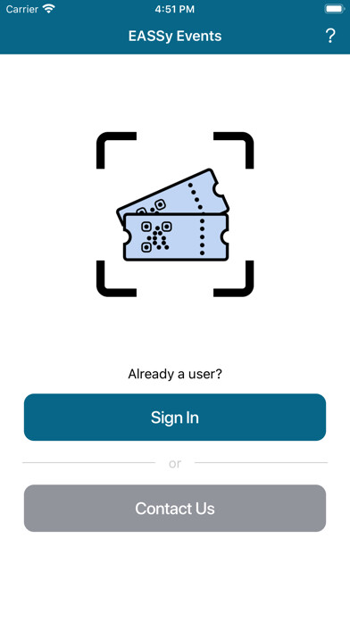 Emulate iPhone app EASSy Events using MyAndroid