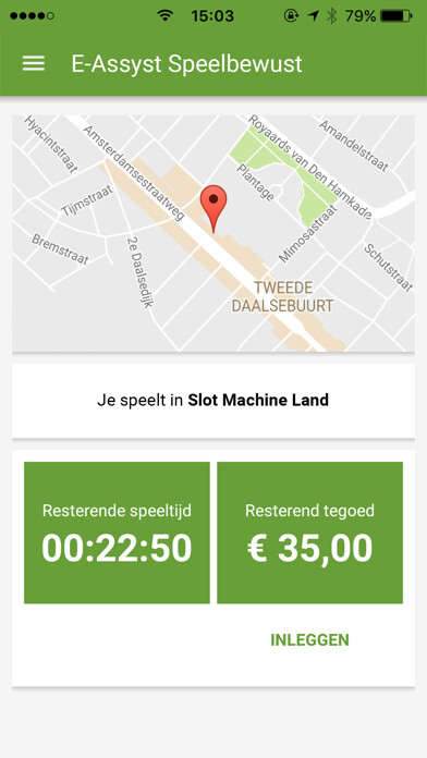 Emulate iPhone app E-Assyst Preventie Speelbewust using MyAndroid Emulate iPhone app E-Assyst Preventie Speelbewust using MyAndroid