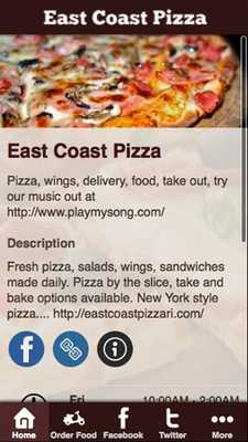 Emulate Android APK East Coast Pizza Emulate Android APK East Coast Pizza