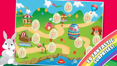 Emulate iPhone app Easter Calendar 2015 - 20 Free Mini Games using MyAndroid