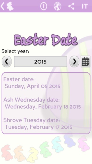 Emulate iPhone app Easter Date Easy using MyAndroid Emulate iPhone app Easter Date Easy using MyAndroid