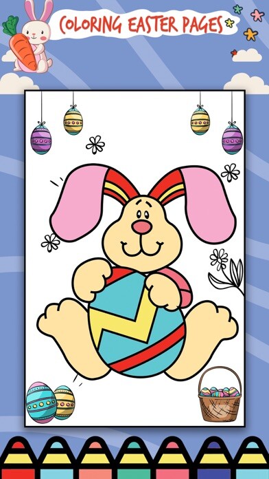Emulate iPhone app Easter Egg Coloring Book App using MyAndroid Emulate iPhone app Easter Egg Coloring Book App using MyAndroid