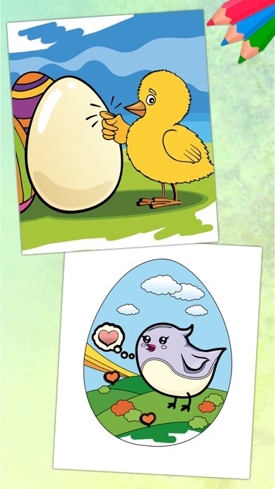 Emulate iPhone app Easter eggs coloring pages for kids - Egg basket using MyAndroid Emulate iPhone app Easter eggs coloring pages for kids - Egg basket using MyAndroid