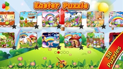 Emulate iPhone app Easter Games for Kids Lite: Play Jigsaw Puzzles and Draw Paintings using MyAndroid
