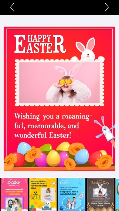 Emulate iPhone app Easter Greeting Photo Frames using MyAndroid Emulate iPhone app Easter Greeting Photo Frames using MyAndroid