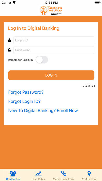 Emulate iPhone app Eastern Credit Union Mobile using MyAndroid Emulate iPhone app Eastern Credit Union Mobile using MyAndroid
