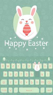 Emulate Android APK Easter Smart keyboard Theme