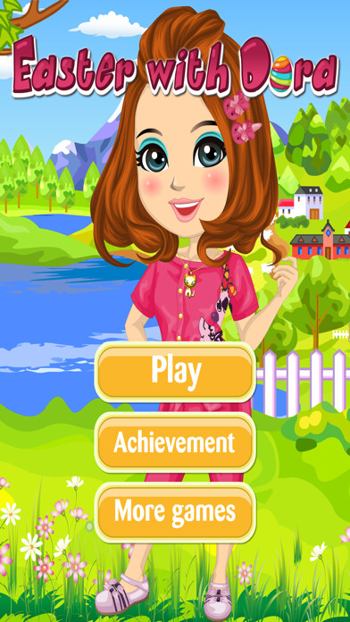Emulate iPhone app Easter with Dora - Play this dresses game with Dora using MyAndroid