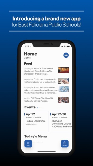Emulate iPhone app East Feliciana School District using MyAndroid Emulate iPhone app East Feliciana School District using MyAndroid