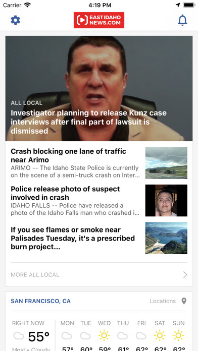 Emulate iPhone app East Idaho News using MyAndroid Emulate iPhone app East Idaho News using MyAndroid