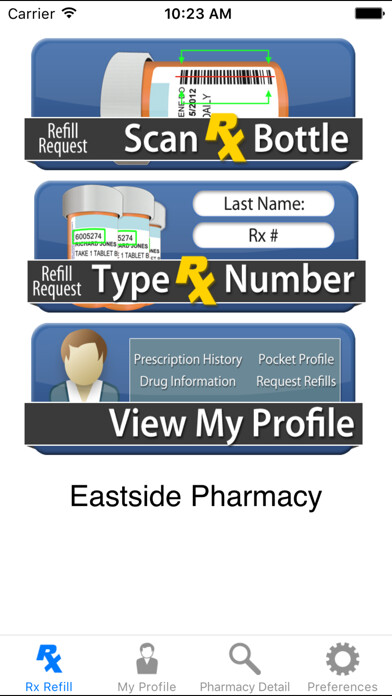 Emulate iPhone app Eastside Rx PB using MyAndroid Emulate iPhone app Eastside Rx PB using MyAndroid
