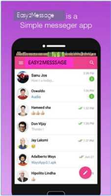 Emulate Android APK Easy2Message Emulate Android APK Easy2Message