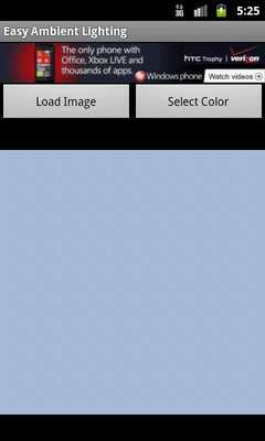 Emulate Android APK Easy Ambient Lighting