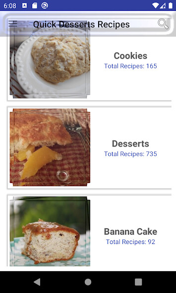 Run android online APK easy and quick dessert. from MyAndroid or emulate easy and quick dessert. using MyAndroid