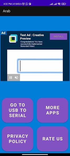 Run android online APK Easy Arabic keyboard from MyAndroid or emulate Easy Arabic keyboard using MyAndroid