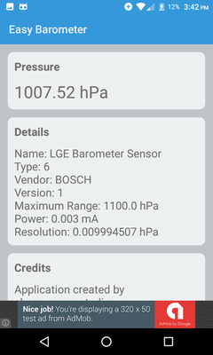 Emulate Android APK Easy Barometer Emulate Android APK Easy Barometer