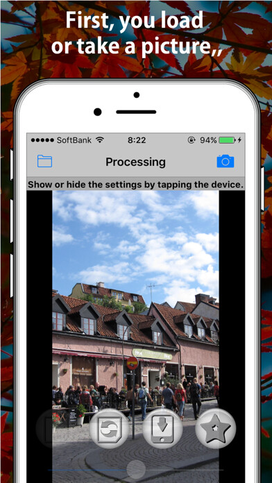 Emulate iPhone app Easy binary photo effector using MyAndroid Emulate iPhone app Easy binary photo effector using MyAndroid