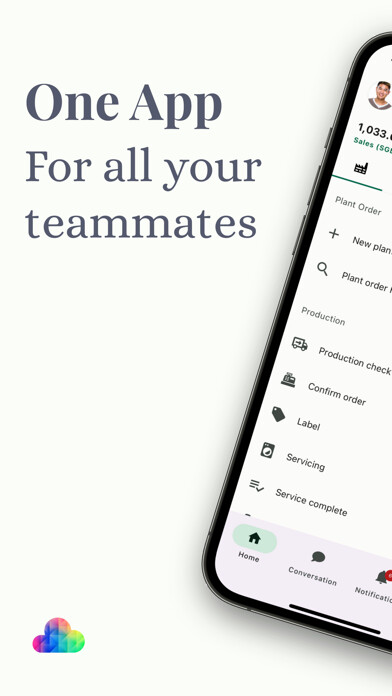Emulate iPhone app EasyBiz Cloud using MyAndroid