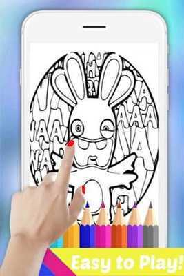 Emulate Android APK Easy Book Coloring for Rabbids by Fans