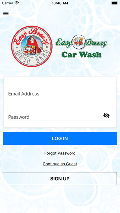 Emulate iPhone app Easy Breezy Car Wash using MyAndroid Emulate iPhone app Easy Breezy Car Wash using MyAndroid