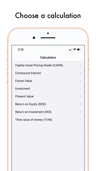Emulate iPhone app Easy Calculator Financial Calc using MyAndroid Emulate iPhone app Easy Calculator Financial Calc using MyAndroid