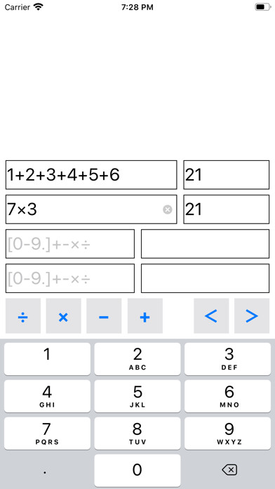 Emulate iPhone app Easy Calculators with Cursors using MyAndroid Emulate iPhone app Easy Calculators with Cursors using MyAndroid
