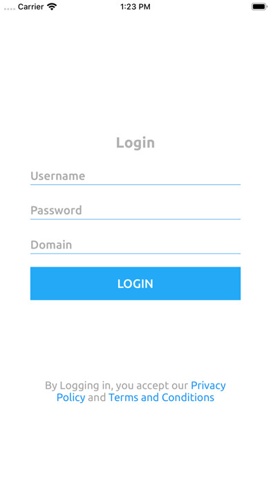 Emulate iPhone app EasyCall Agents using MyAndroid