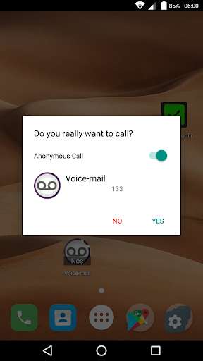 Run android online APK Easy Call Confirmation from MyAndroid or emulate Easy Call Confirmation using MyAndroid