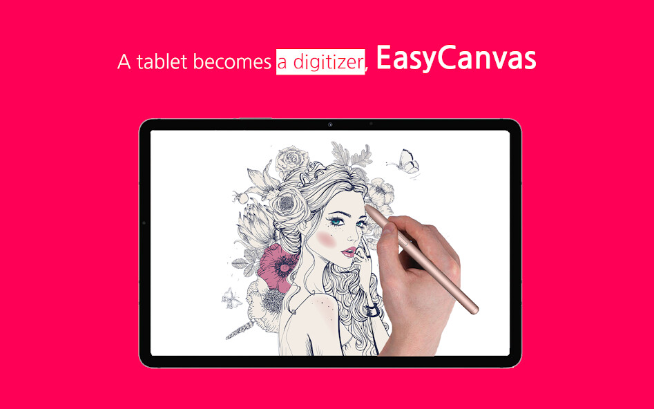 Emulate iPhone app EasyCanvas -Graphic tablet App using MyAndroid