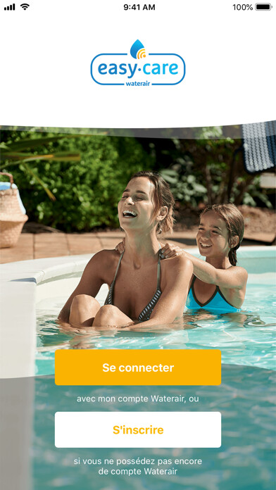Emulate iPhone app easy·care by Waterair using MyAndroid
