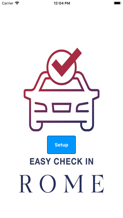 Emulate iPhone app Easy CheckIn V using MyAndroid
