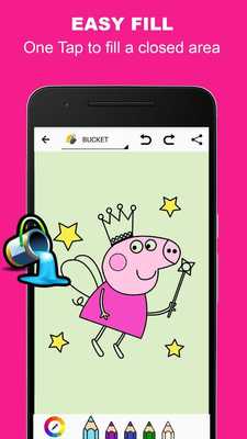Emulate Android APK Easy Coloring Book Peppi Pig