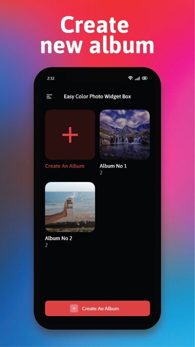 Emulate iPhone app Easy Color Photo Widget Box using MyAndroid Emulate iPhone app Easy Color Photo Widget Box using MyAndroid