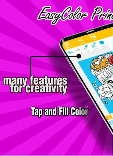 Run android online APK EasyColor - Princess Coloring from MyAndroid or emulate EasyColor - Princess Coloring using MyAndroid