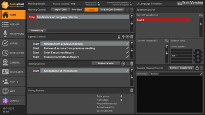 Emulate iPhone app EasyConf Control using MyAndroid Emulate iPhone app EasyConf Control using MyAndroid