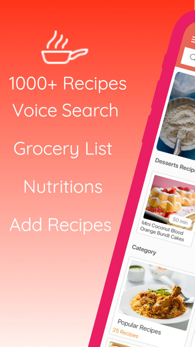 Emulate iPhone app Easy Cooking - Healthy Recipes using MyAndroid Emulate iPhone app Easy Cooking - Healthy Recipes using MyAndroid