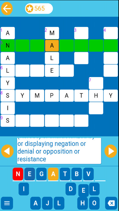 Emulate iPhone app Easy Crossword for Beginners using MyAndroid Emulate iPhone app Easy Crossword for Beginners using MyAndroid
