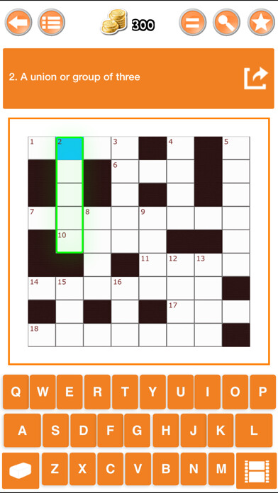 Emulate iPhone app Easy Crossword Puzzle Pro using MyAndroid