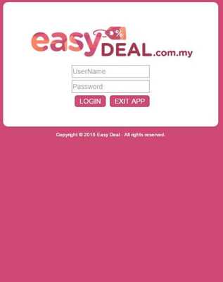 Emulate Android APK EasyDeal Merchant
