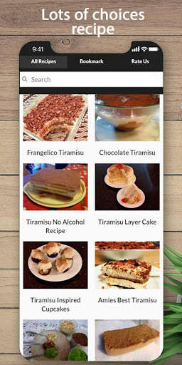Run android online APK Easy & Delicious Tiramisu Recipes from MyAndroid or emulate Easy & Delicious Tiramisu Recipes using MyAndroid
