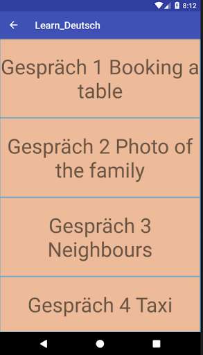 Run android online APK easy deutsch/ learn from MyAndroid or emulate easy deutsch/ learn using MyAndroid